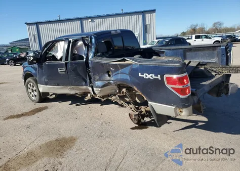 2013 Ford F150 Super Cab из США, поврежденный, VIN 1FTFX1EF9DFC96387